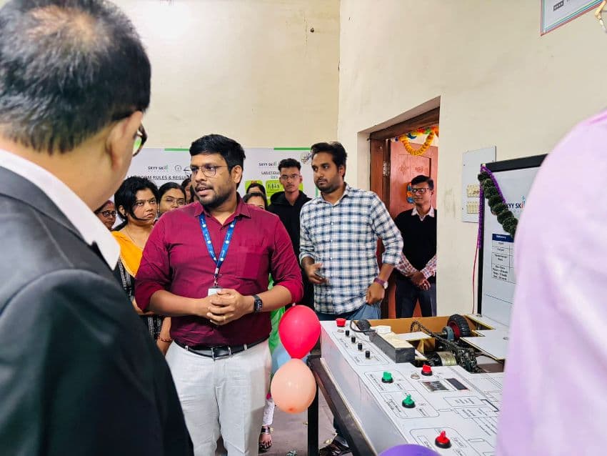 EV lab installed at Government Polytechnic, Angul, Odisha - photo 4 of 4
