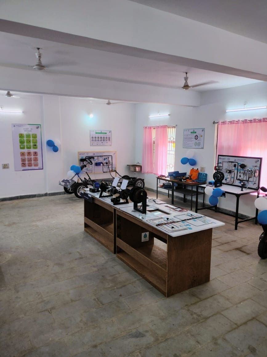 EV lab installed at Government Polytechnic, Koraput, Odisha