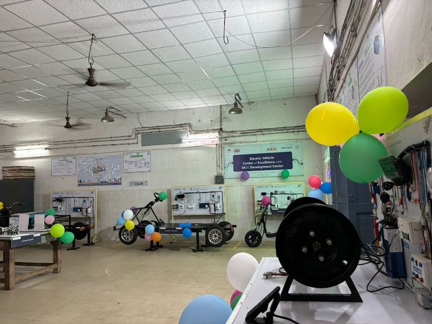EV lab installed at ITI Balasore, Balasore, Odisha