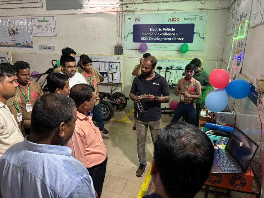 EV lab installed at ITI Balasore, Balasore, Odisha - photo 2 of 4