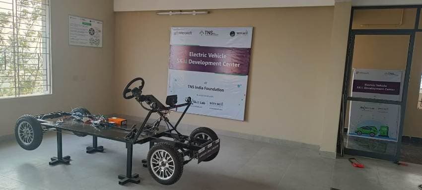 Green Skill lab installed at Government ITI Alwal, Hyderabad, Telangana - photo 1 of 4