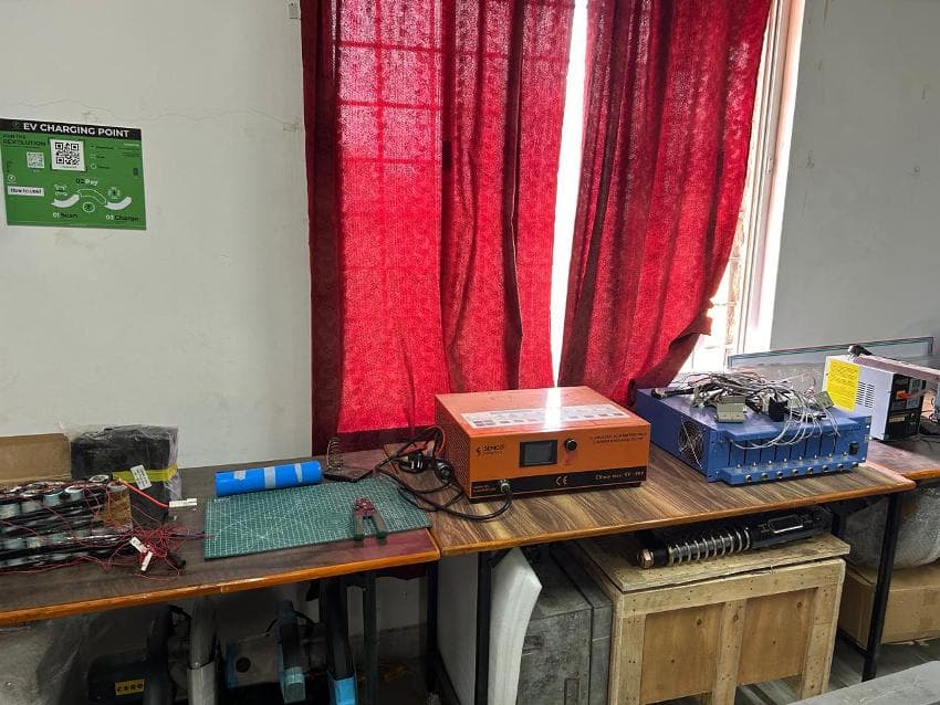 Green Skill lab installed at Government ITI Alwal, Hyderabad, Telangana - photo 3 of 4