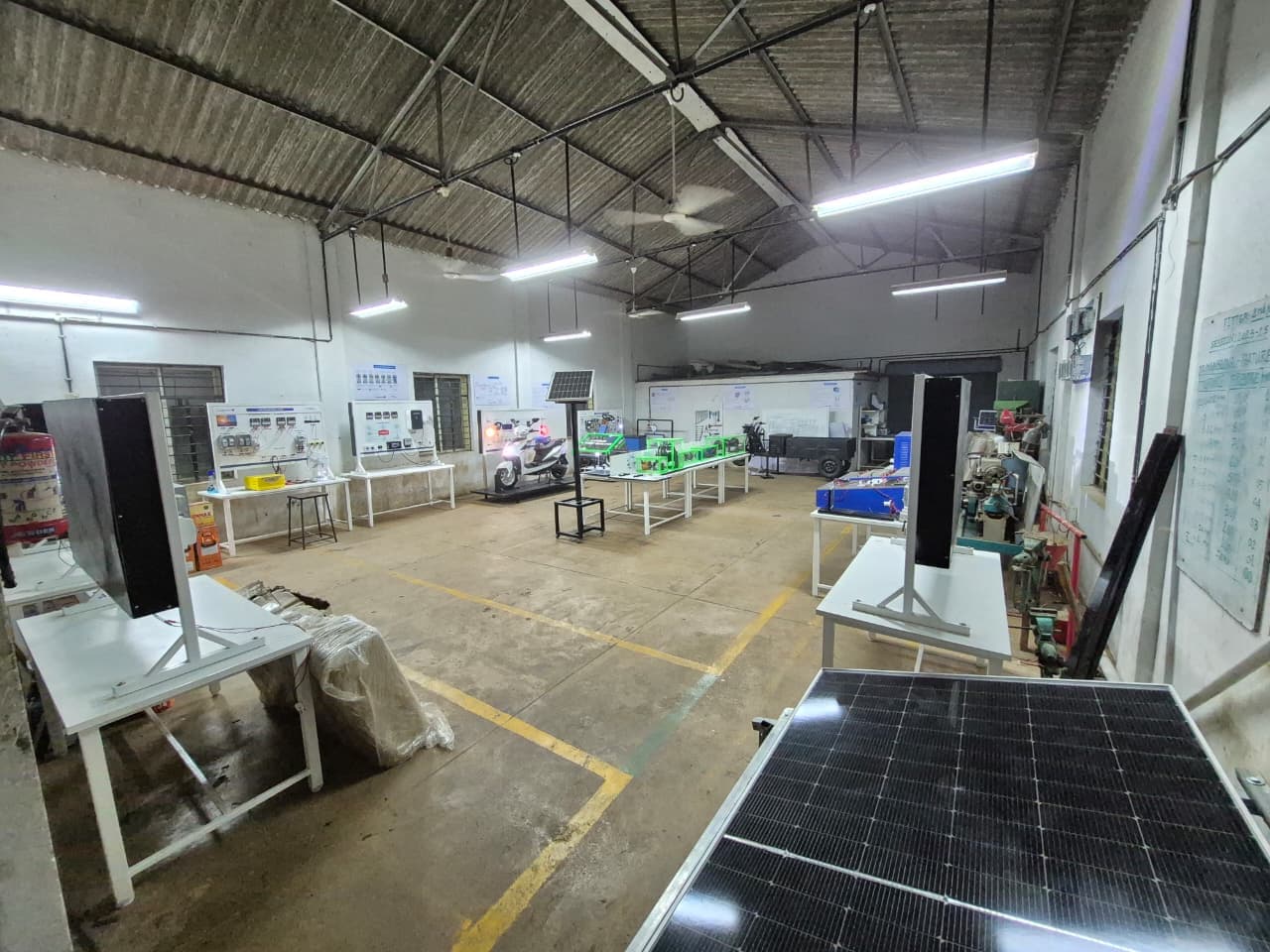 EV lab installed at govt ITI Borivali, Mumbai, Maharashtra