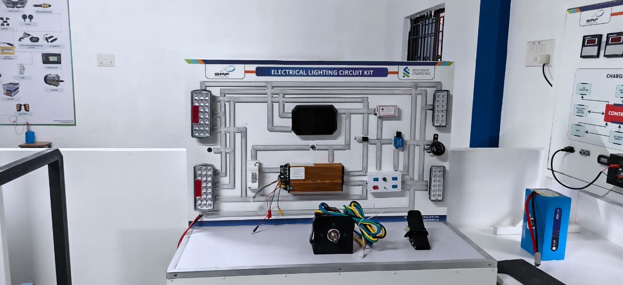 EV lab installed at Govt. ITI Indapur, Indapur, Maharashtra - photo 1 of 3