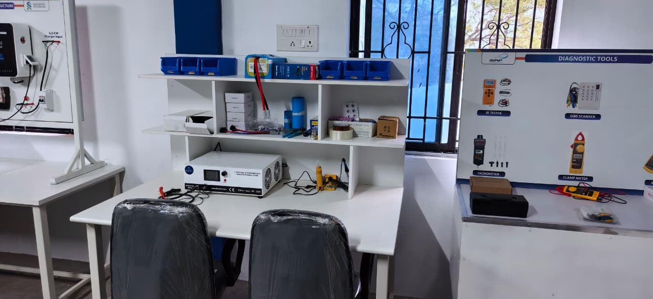 EV lab installed at Govt. ITI Indapur, Indapur, Maharashtra - photo 2 of 3