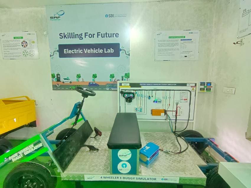EV lab installed at Government ITI Shahpur, Shahpur, Maharashtra - photo 1 of 4