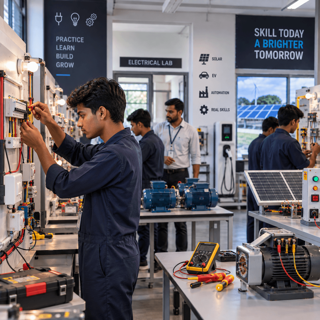 Electrician Lab Setup for ITI in India: Equipment, Cost and Complete Guide