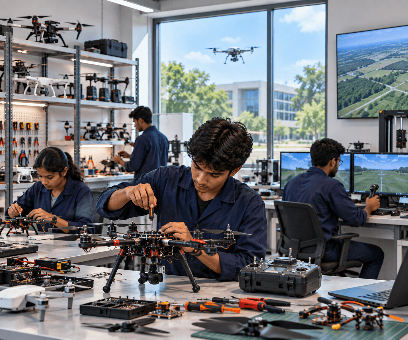 NSTI Bhubaneswar Drone Technician Course | Modern Drone Lab Guide