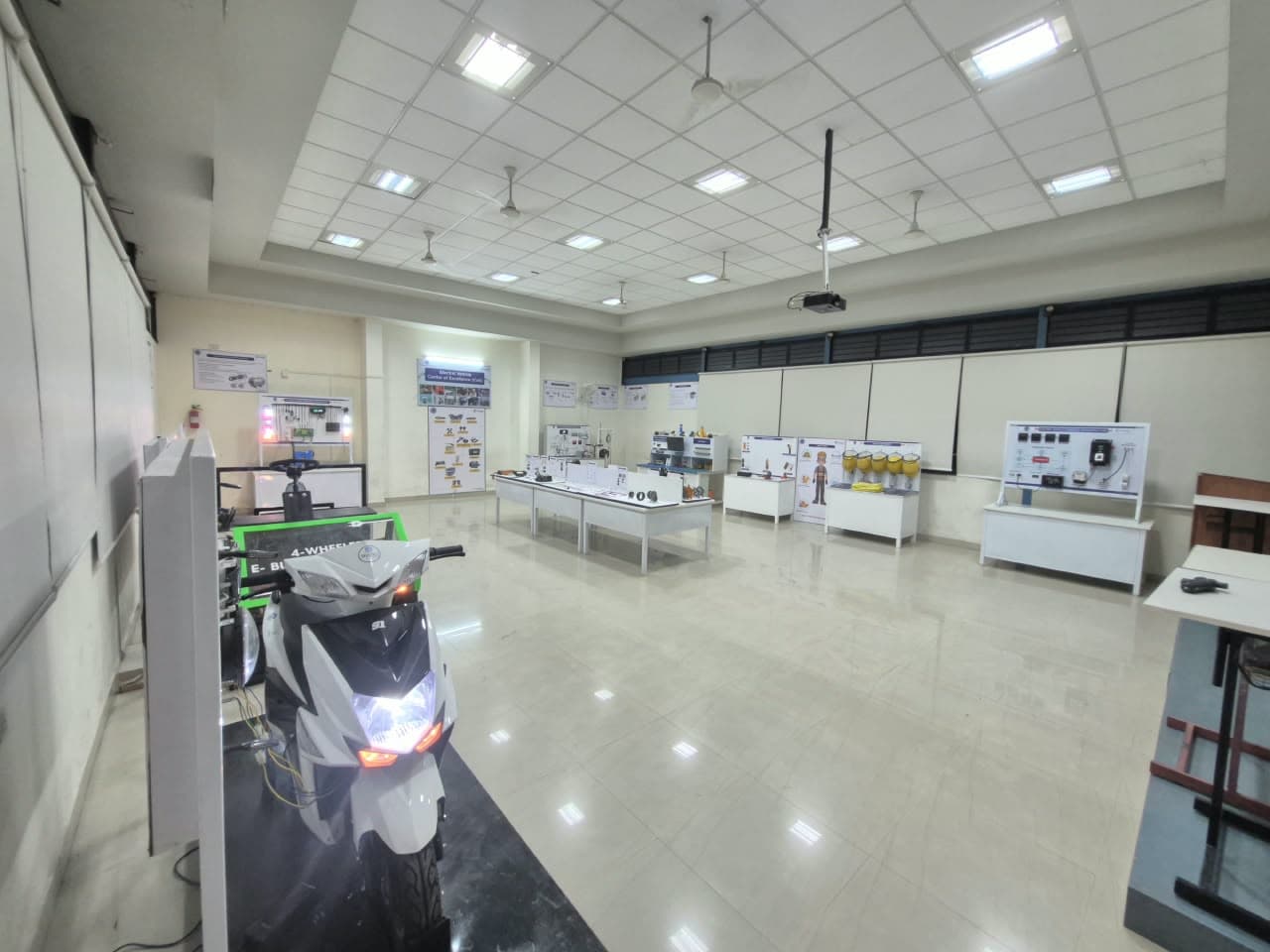 EV lab installed at BMS College of Engineering, Bengaluru, Karnataka
