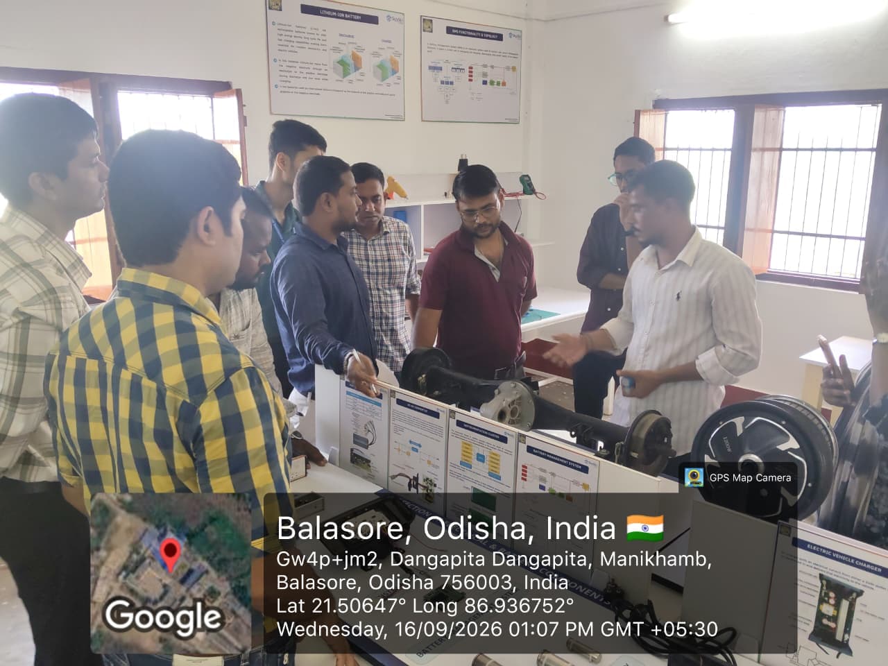 EV lab installed at Balasore School of Engineering, Balasore, Odisha - photo 1 of 4