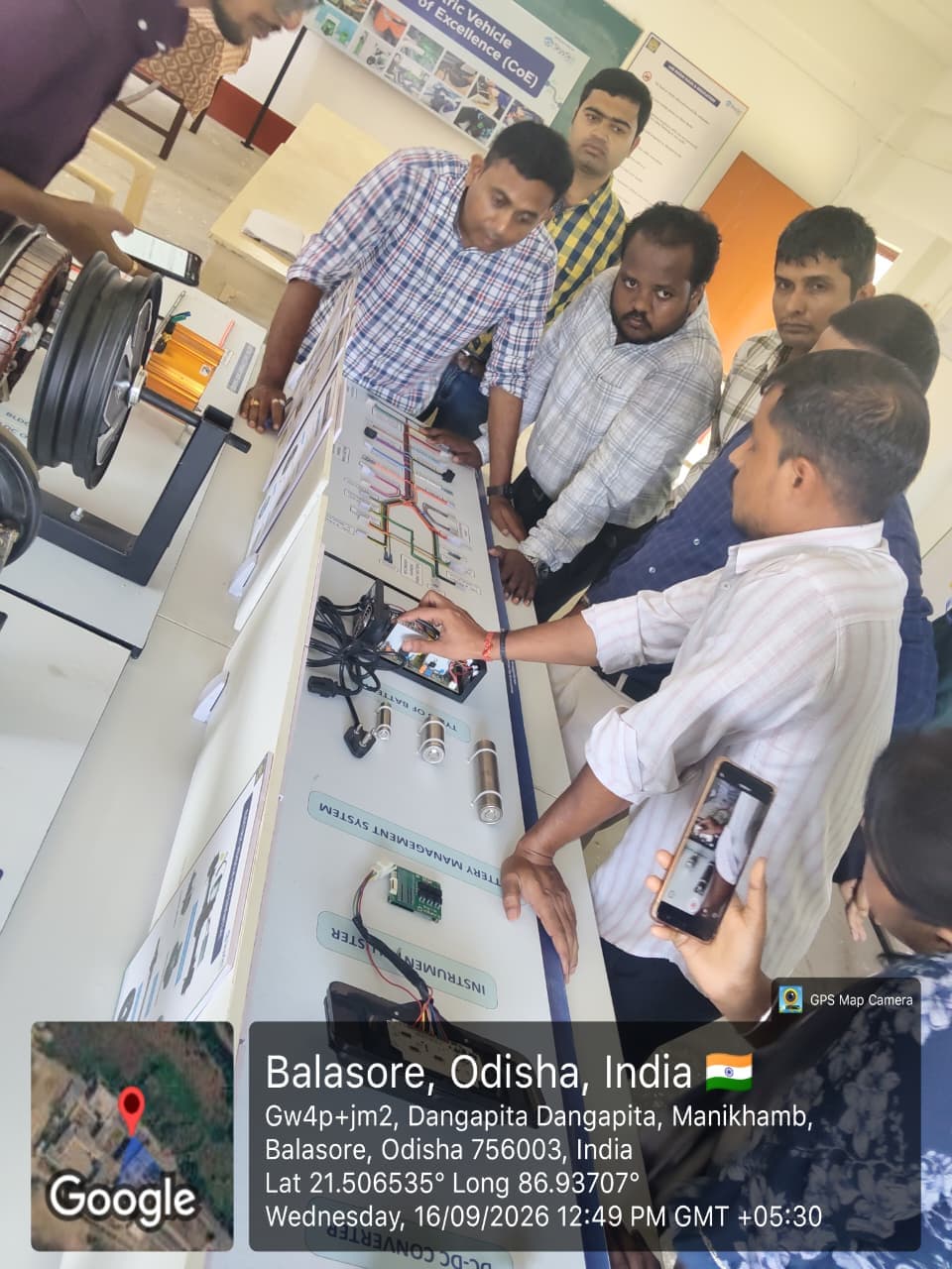 EV lab installed at Balasore School of Engineering, Balasore, Odisha - photo 2 of 4