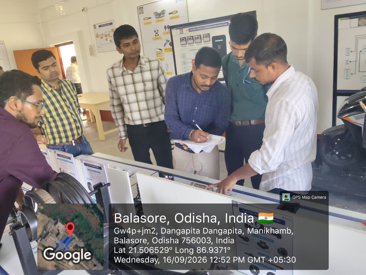 EV lab installed at Balasore School of Engineering, Balasore, Odisha - photo 3 of 4