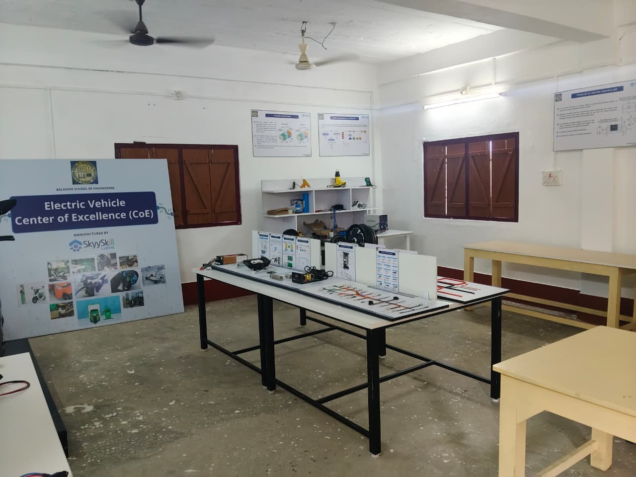 EV lab installed at Balasore School of Engineering, Balasore, Odisha - photo 4 of 4