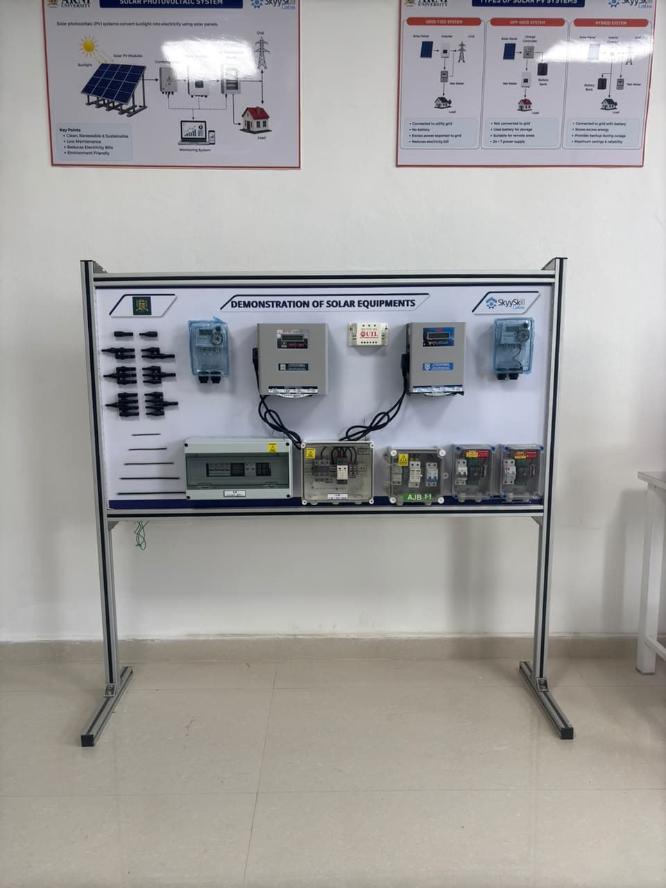 Solar lab installed at ARNI University, Himachal Pradesh - photo 4 of 4