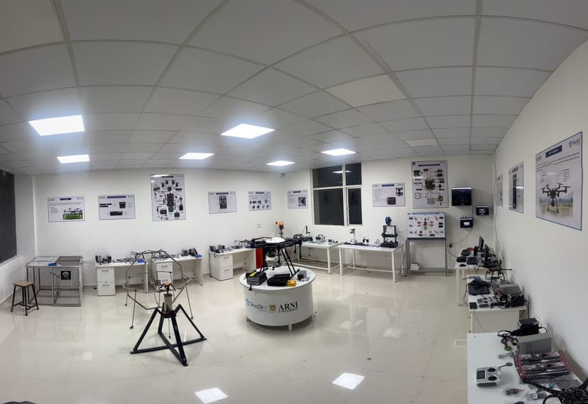 Drone lab installed at ARNI University, Himachal Pradesh