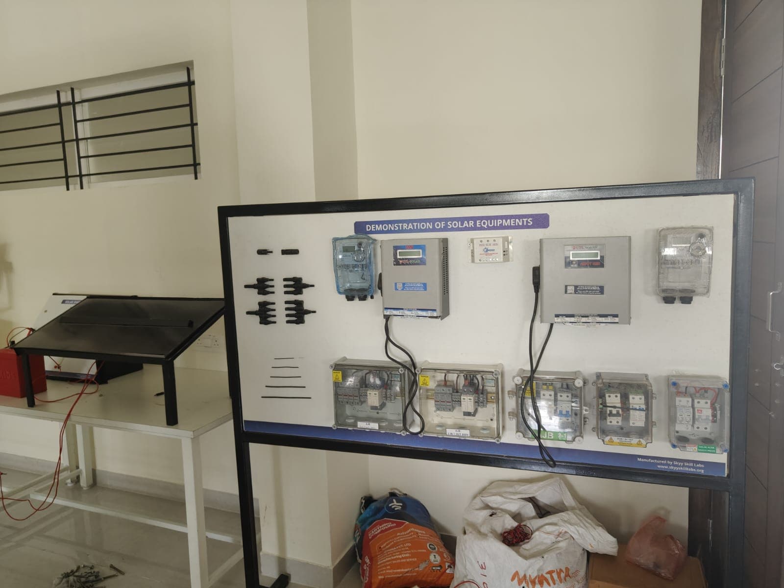 EV & Solar lab installed at Govt. ITI Kalaburgi - TNS Foundation, Kalaburagi, Karnataka - photo 2 of 4