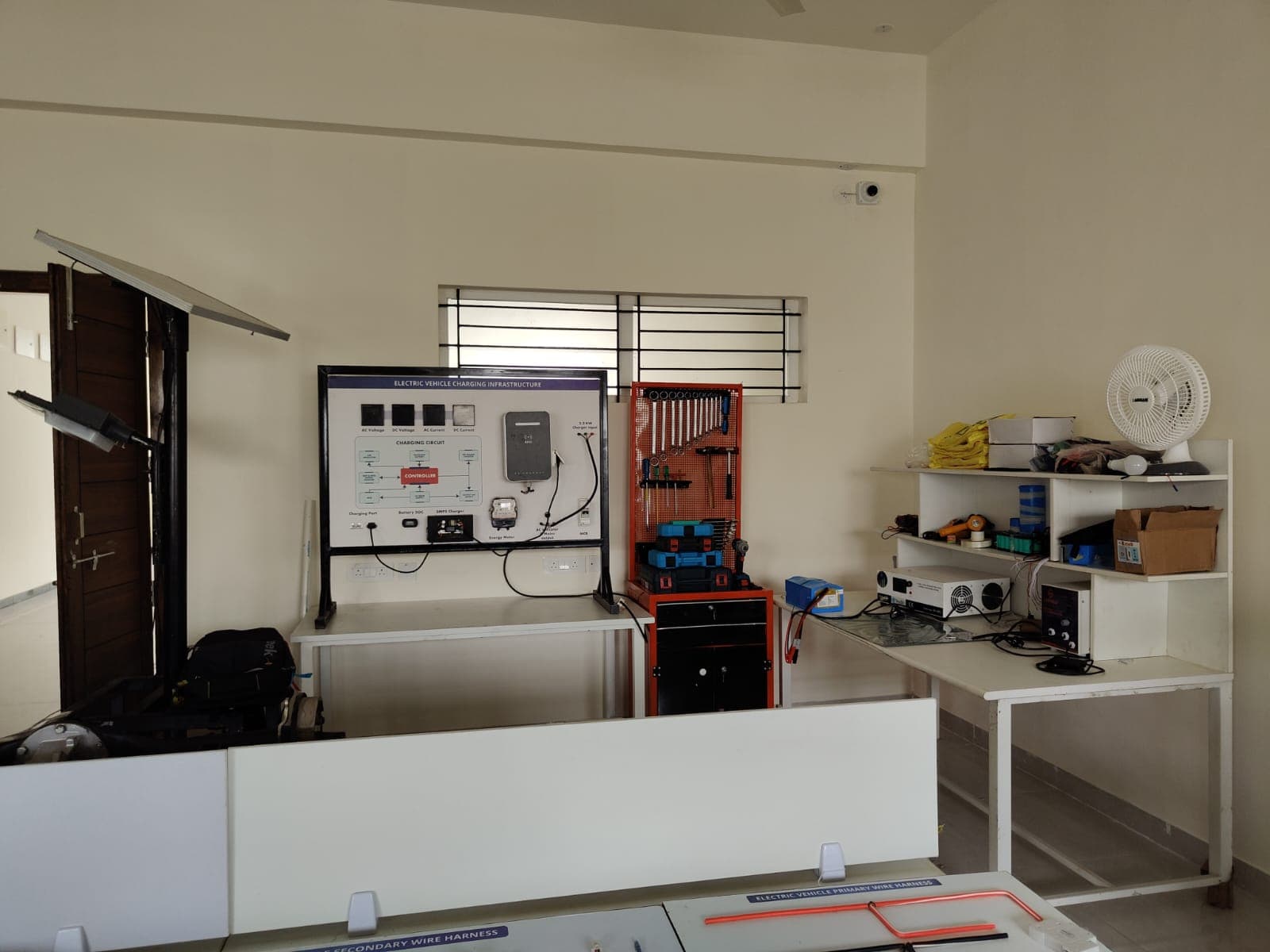 EV & Solar lab installed at Govt. ITI Kalaburgi - TNS Foundation, Kalaburagi, Karnataka - photo 3 of 4