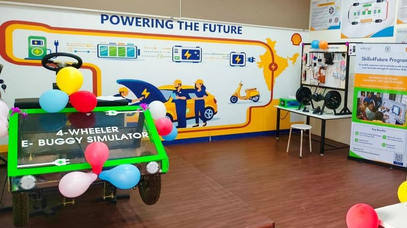 EV lab installed at Shell’s Skills4Future, Maharashtra