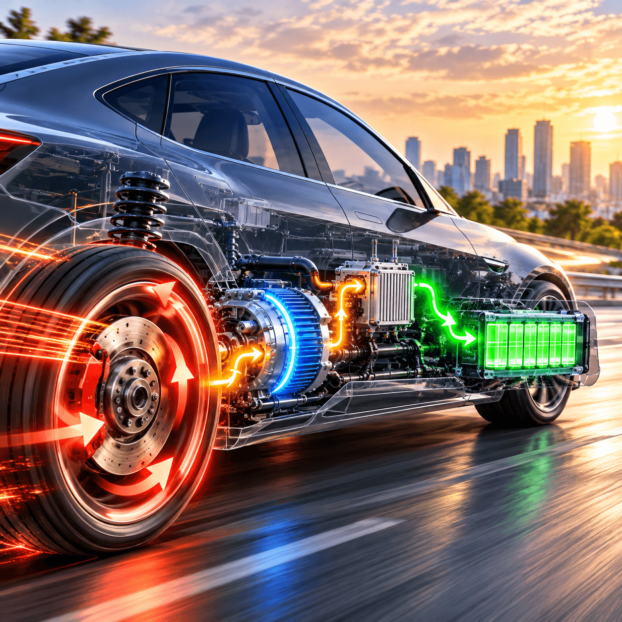 Regenerative Braking in Electric Vehicles: How Does It Save Energy?