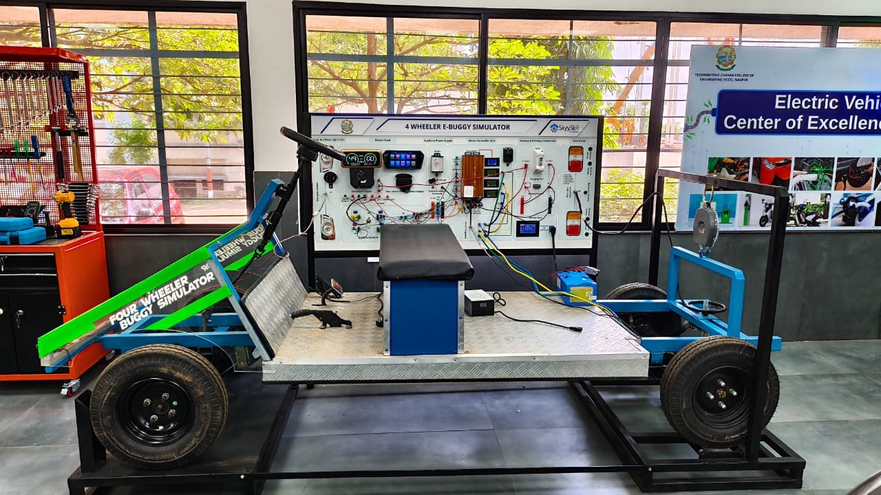EV Lab setup at YCCE, Nagpur - photo 1 of 4